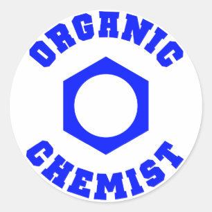 Etiqueta orgânica do químico
