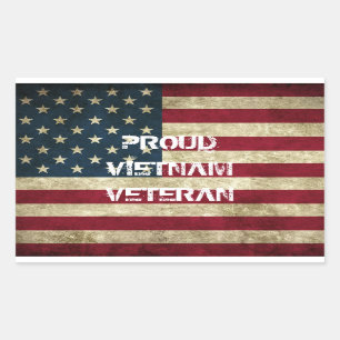 Etiqueta orgulhosa do veterano de Vietnam