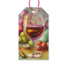 Etiqueta original para botella de vino