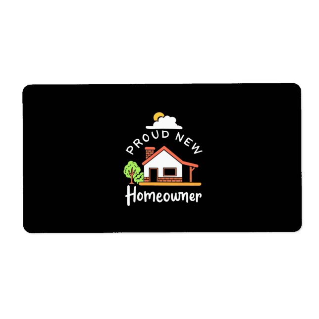 Etiqueta Orud New Homeowner (Frente)