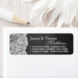 Etiqueta Os Rótulos de Coleção de Casamentos de Chalkboard 