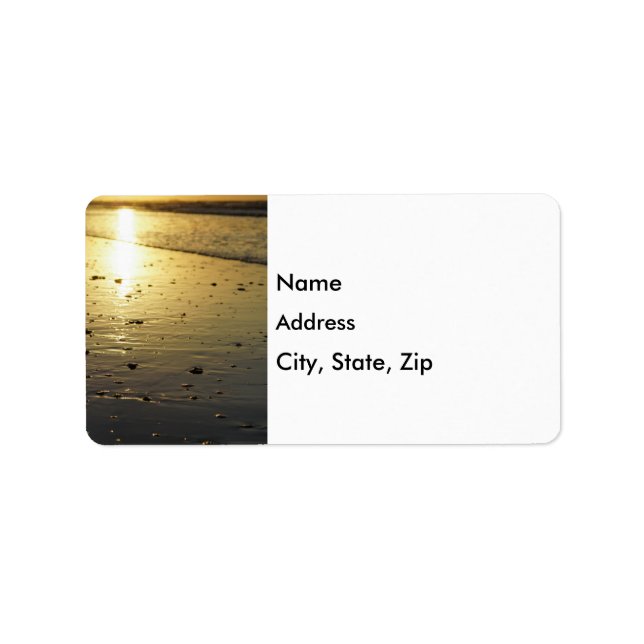 Etiqueta Ouro Glassy Sand (Frente)