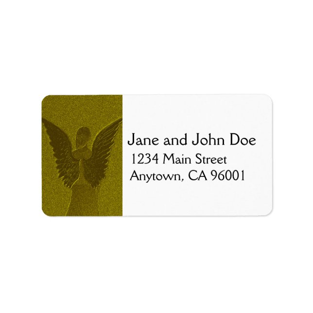 Etiqueta Ouro Guardian Angel (Frente)