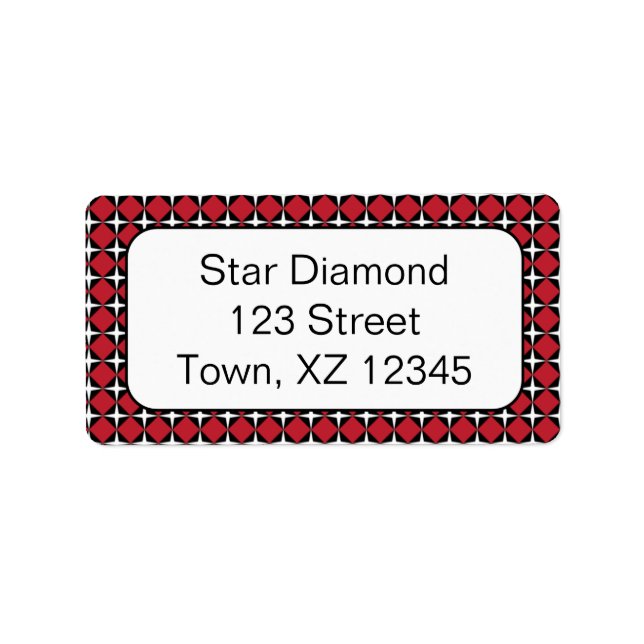 Etiqueta Ouros de estrelas (Frente)