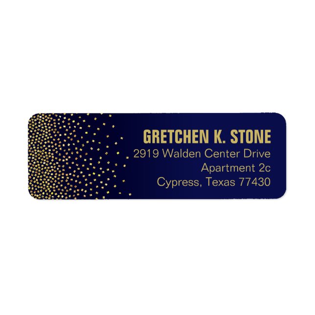 Etiqueta Ouros no Endereço do Céu | MARINHO (Frente)