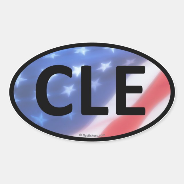 Etiqueta Oval CLE (Frente)