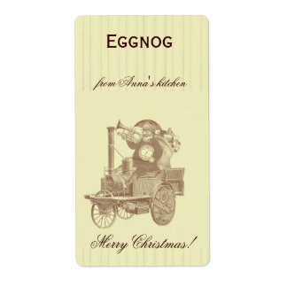 Etiqueta ovos caseiros personalizados e galos de Natal