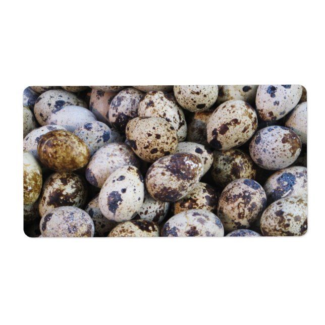 Etiqueta Ovos de codorniz (Frente)