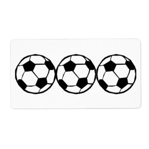 Etiqueta Padrão de futebol