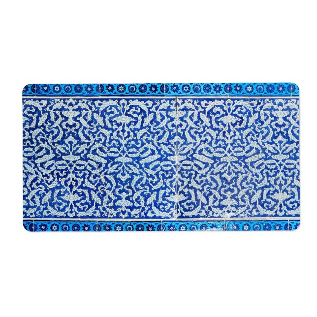 Etiqueta Padrão de nuvens (Frente)