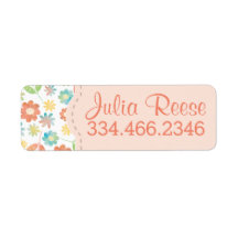 Padrão de primavera Floral e Folha Digital de Aqua