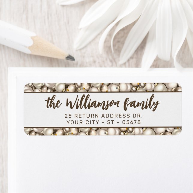 Etiqueta Padrão de Xadrez Vermelha Verde de Feriado Clássic (Insitu)