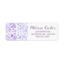 Padrão Floral Desenhado Da Mão Da lavanda