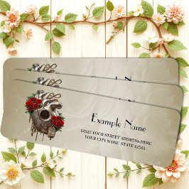 Etiqueta Paixão Steampunk, o Coração do Amor mecânico.