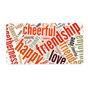 Etiqueta Palavras positivas design