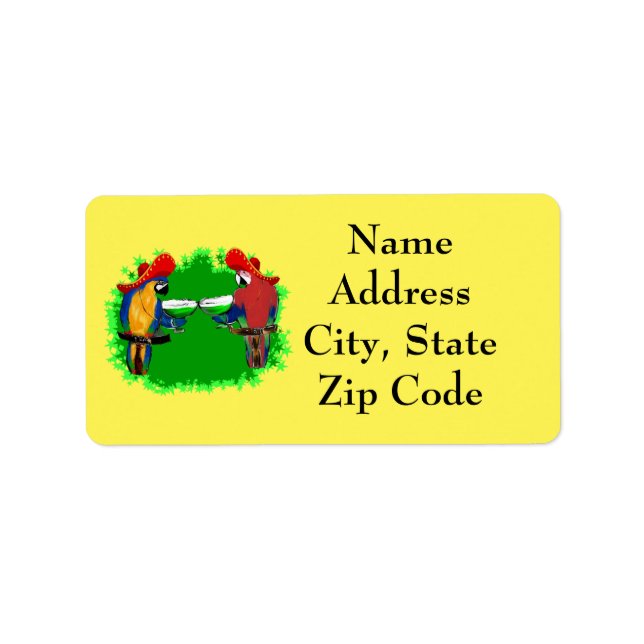 Etiqueta Papagaios (Frente)