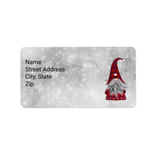 Etiqueta Papai Noel de Natal