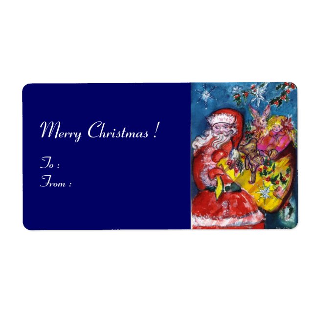 ETIQUETA PAPAIS NOEIS COM PRESENTES (Frente)