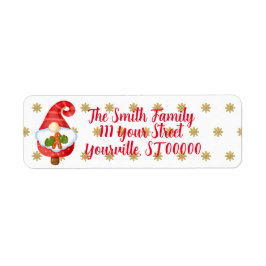 Etiqueta Papais noeis Gnomo