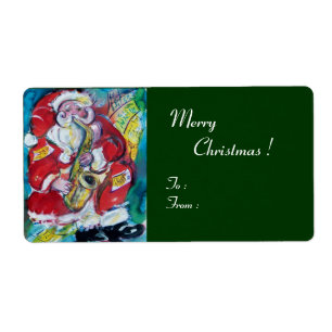Etiqueta PAPAIS NOEIS & SAX, MUSICAL CHRISTMAS PARTIDO Gree