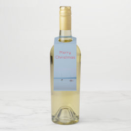 Etiqueta Para Garrafa Barcos à vela no rio