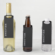 Boas-vindas Mínimo Preto