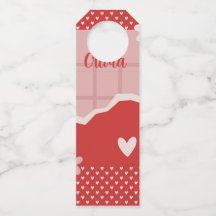 Bold Red Heart Love Design - Perfeito para Gi Pers
