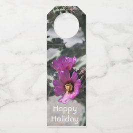 Etiqueta Para Garrafa Cacto Challa em flor