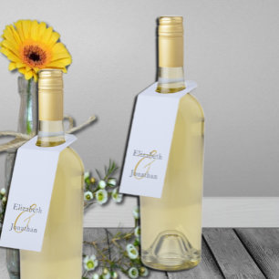 Etiqueta Para Garrafa Casamento Opulento Azul