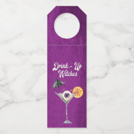 Etiqueta Para Garrafa Dia de as Bruxas engraçado Beber Bruxas