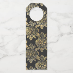 Etiqueta Para Garrafa Elegantes Rosas Florais Glam Glamurosas Flores
