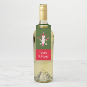 Etiqueta Para Garrafa Fixe de Natal Axolotl Personalizado