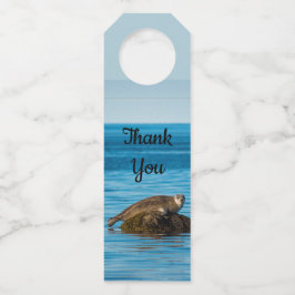 Etiqueta Para Garrafa Foca-do-Atlântico