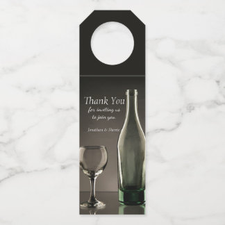 Etiqueta Para Garrafa Hostess Elegante Gift Wine Bottle Hanger