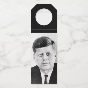 Etiqueta Para Garrafa John Jack Kennedy Casa Branca Presidencial dos EUA
