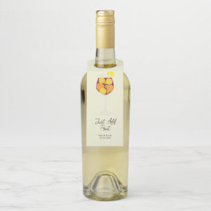 Etiqueta Para Garrafa Kit de Mistura de Coquetel de Vinho Sangria Basta 