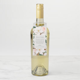 Etiqueta Para Garrafa Magnolia Welcome Bottle Hanger