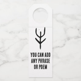 Etiqueta Para Garrafa Maravilhoso Chinês Zodiac-Ox-#001-