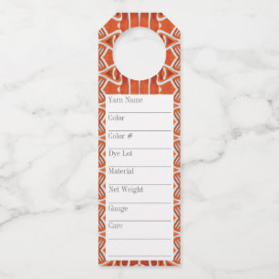 Etiqueta Para Garrafa MARCA-PASSARINHOS DE LINHA 2,25" x 7" DE COMPRIMEN