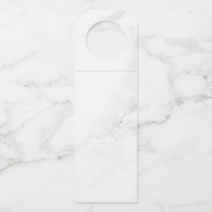 Etiqueta Para Garrafa Mármore Branco