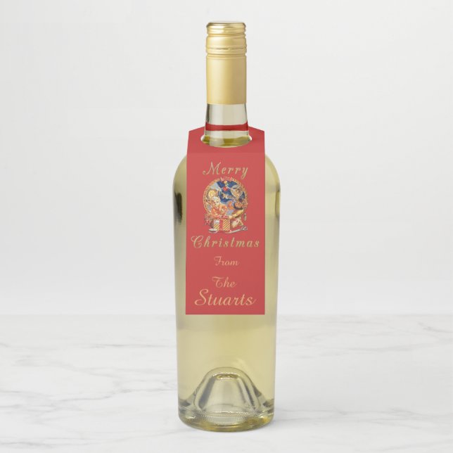 Etiqueta Para Garrafa O Último Pacote (Na garrafa)