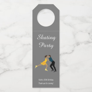 Etiqueta Para Garrafa Patinação Artística