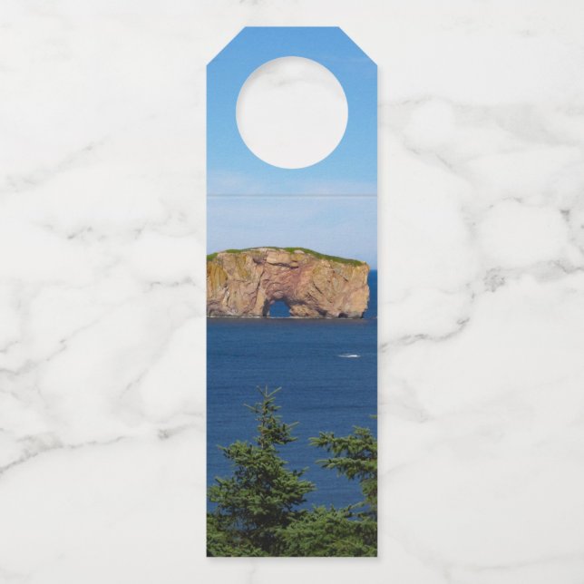 Etiqueta Para Garrafa Percé Rock no Golfo da Rua. (Frente)