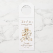 Pérolas e Prosecco Chá de Noiva Obrigada