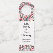 Presente de Feriado de Berries Floral Moderno