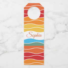 Etiqueta Para Garrafa Rascunho Retroativo Retrópico para Produto Persona