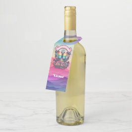 Etiqueta Para Garrafa Saiam e orgulhosos Festa do Orgulho Gay