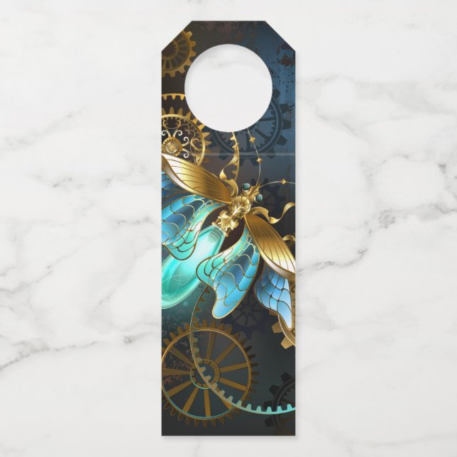 Etiqueta Para Garrafa Steampunk Firefly (Frente)
