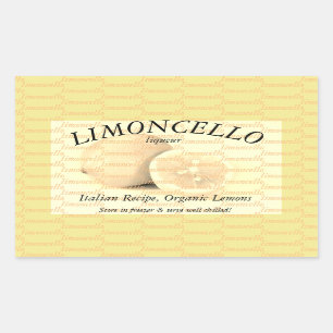 Etiqueta para Limoncello
