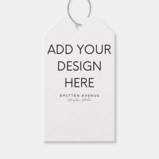 Etiqueta Para Presente 2x3,5 pol Impressão de Tag Favorável